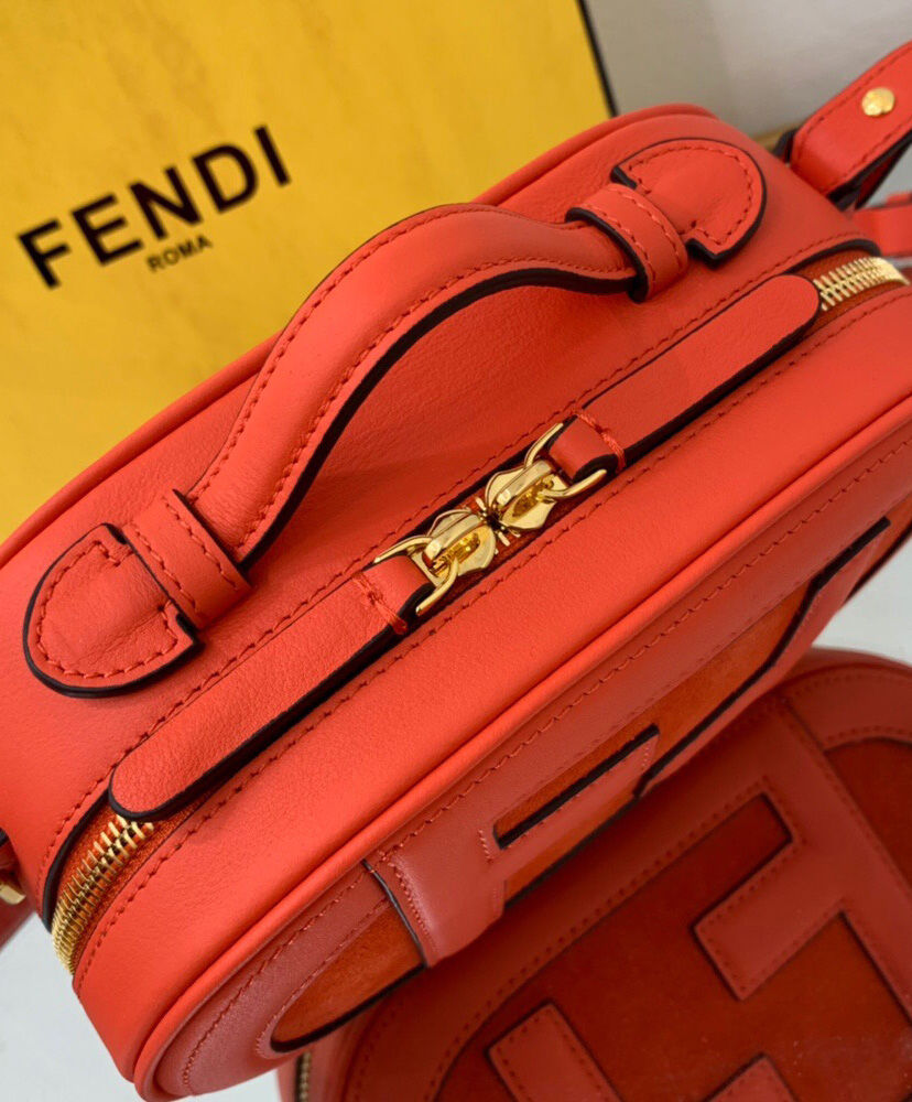 Fendi Mini Camera Case Bag 8BS058 Orange